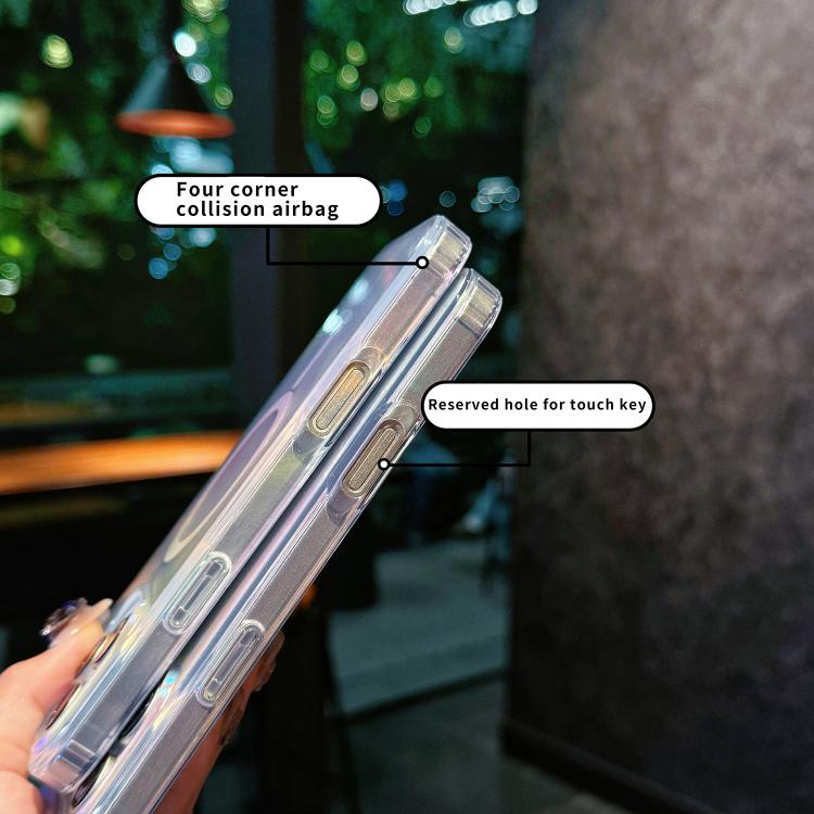 Glossy Color-Plated MagSafe Shockproof Phone Case