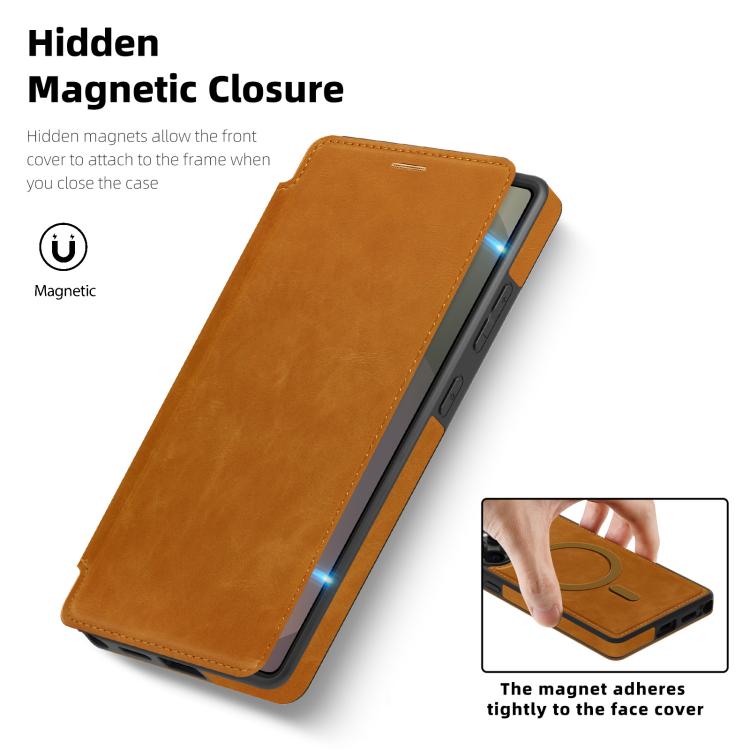 Linton MagSafe Leather Phone Case