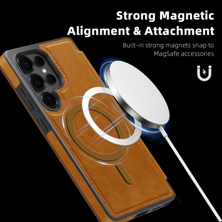 Linton MagSafe Leather Phone Case