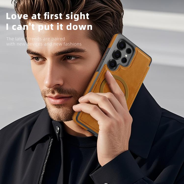 Linton MagSafe Leather Phone Case