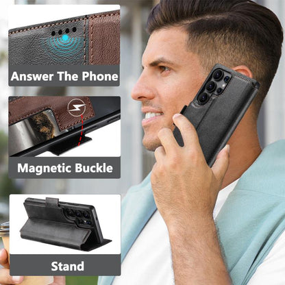 Suteni Q07 2-in-1 Multi-function Detachable Wallet MagSafe Phone Case