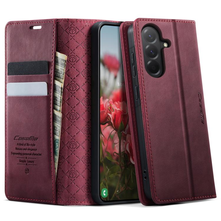 CaseMe 033 Calf Leather Lining Microfibre RFID Blocking Phone Case