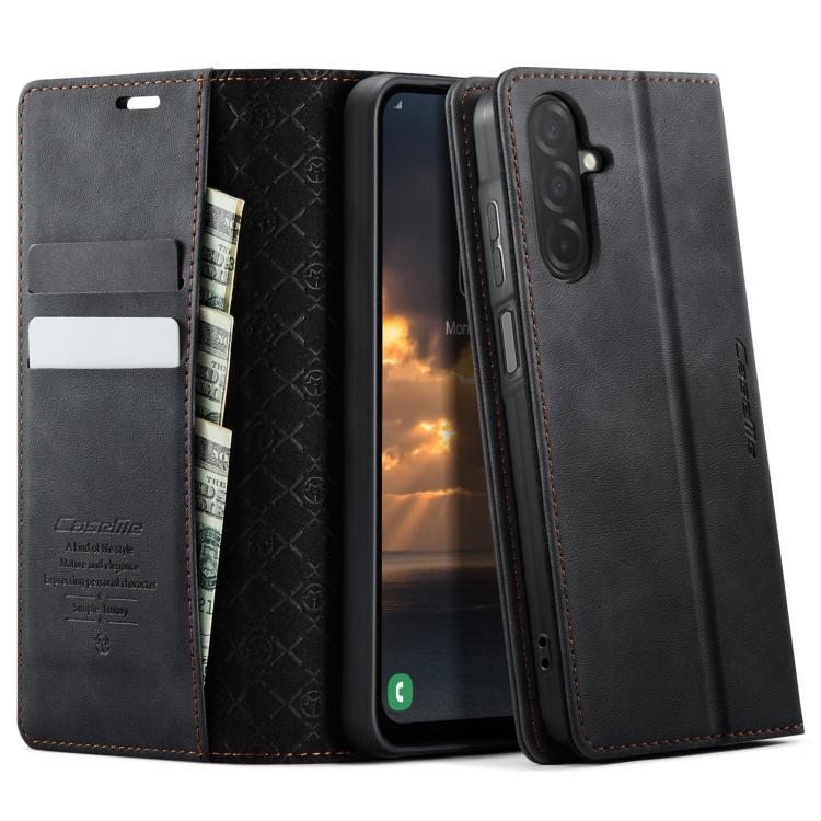 CaseMe 033 Calf Leather Lining Microfibre RFID Blocking Phone Case