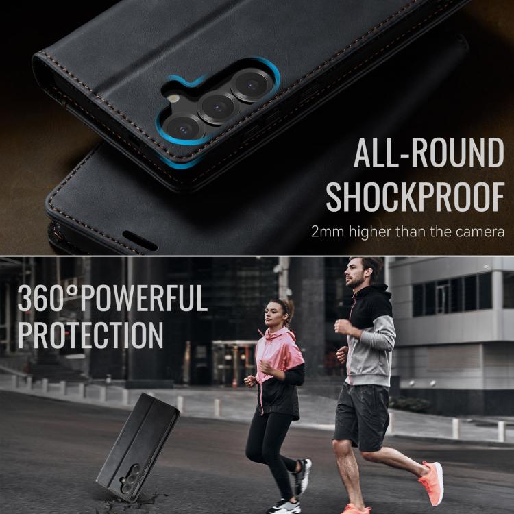 CaseMe 033 Calf Leather Lining Microfibre RFID Blocking Phone Case