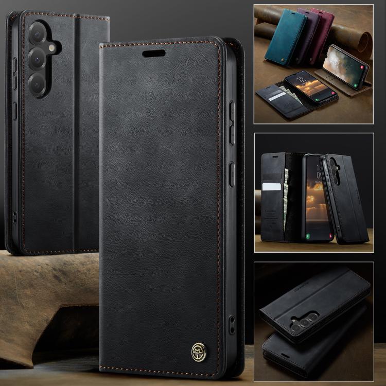 CaseMe 033 Calf Leather Lining Microfibre RFID Blocking Phone Case