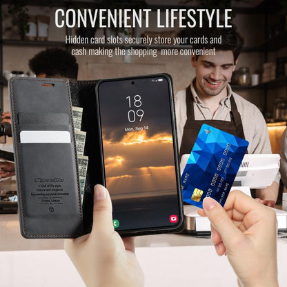 CaseMe 033 Calf Leather Lining Microfibre RFID Blocking Phone Case