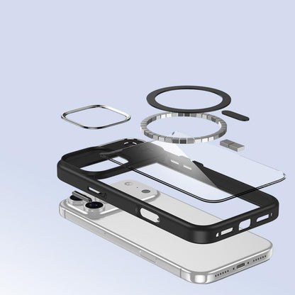 Metal Eyes Lens Ring MagSafe Anti-drop Phone Case