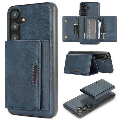 Kalebol Strong Magnetic MagSafe Tri-Fold Wallet Leather Phone Case