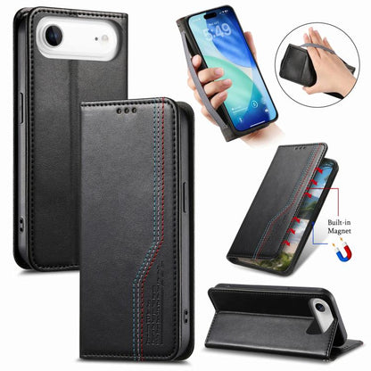 Elastic Wristband Magnetic Suction Leather Phone Case