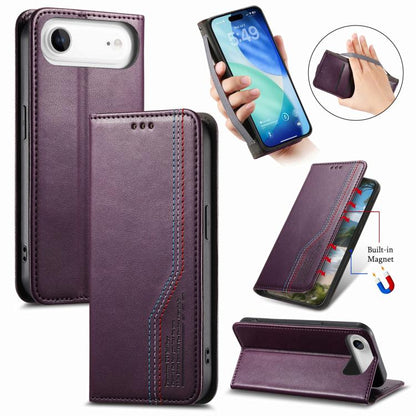 Elastic Wristband Magnetic Suction Leather Phone Case