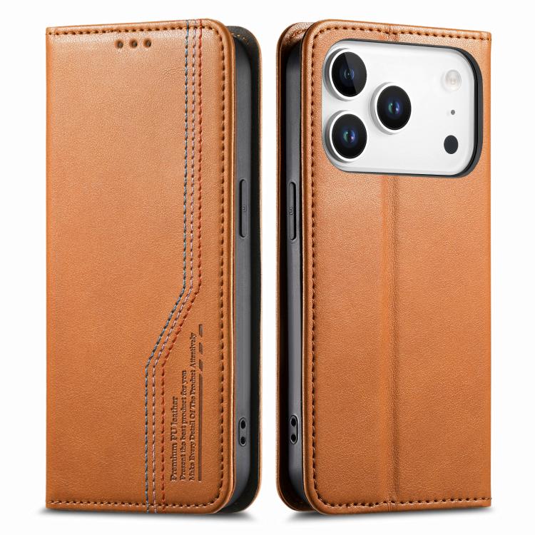 Elastic Wristband Magnetic Suction Leather Phone Case