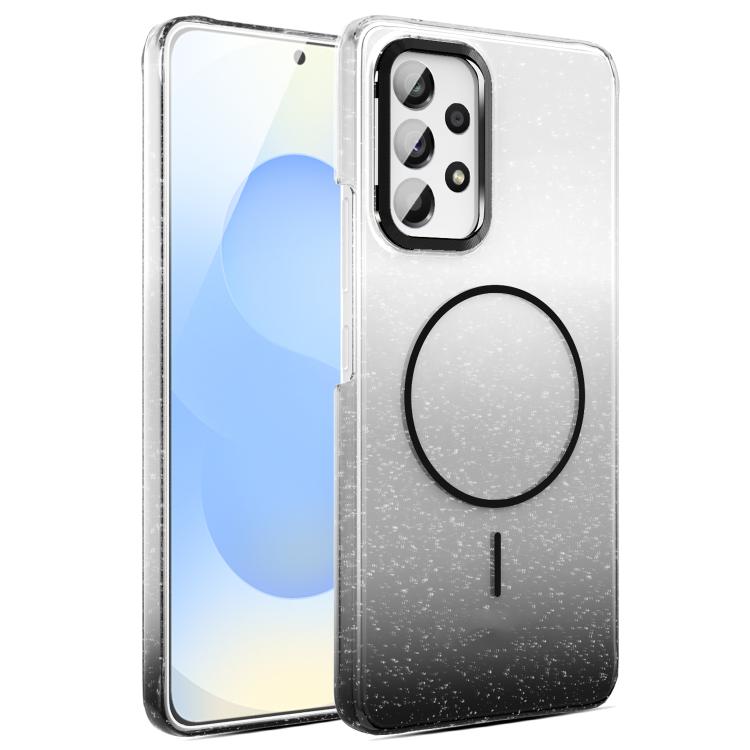 Gold Diamond Glitter Gradient MagSafe Shockproof Phone Case