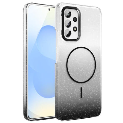 Gold Diamond Glitter Gradient MagSafe Shockproof Phone Case