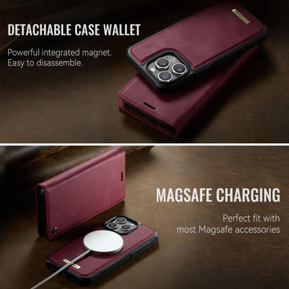 CaseMe C49 MagSafe RFID Blocking Detachable Wallet Leather Phone Case