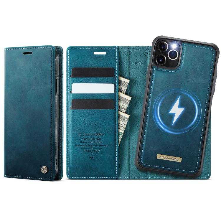 CaseMe C49 MagSafe RFID Blocking Detachable Wallet Leather Phone Case