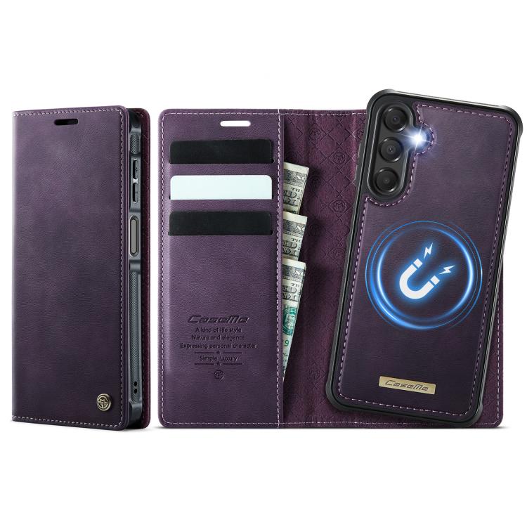 CaseMe C49 Magnetic RFID Blocking Detachable Wallet Leather Phone Case