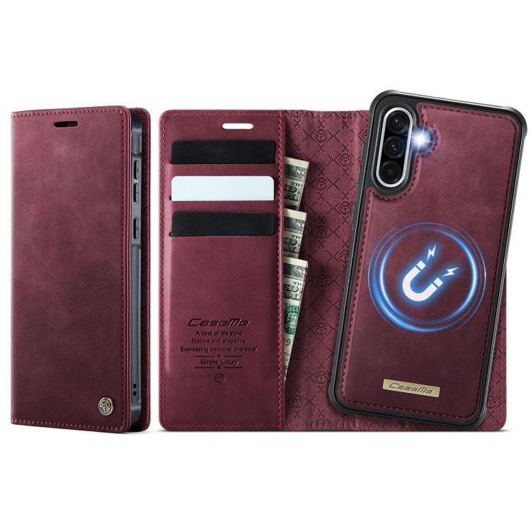 CaseMe C49 Magnetic RFID Blocking Detachable Wallet Leather Phone Case
