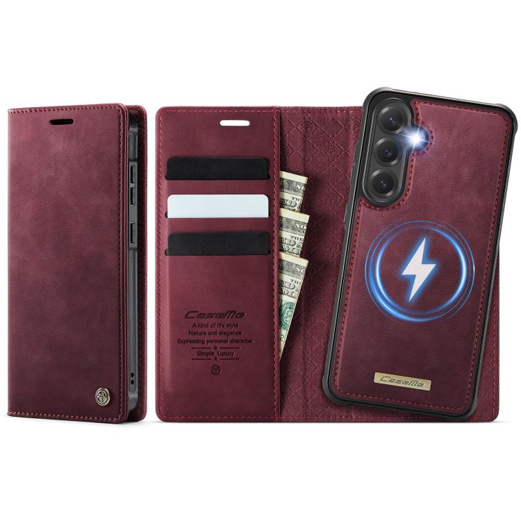 CaseMe C49 Magnetic RFID Blocking Detachable Wallet Leather Phone Case