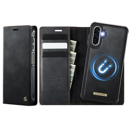 CaseMe C49 Magnetic RFID Blocking Detachable Wallet Leather Phone Case