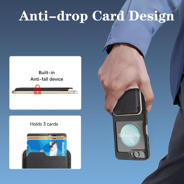 Kalebol Slim MagSafe Ring Magnetic Card Bag Side Sticker Leather Phone Case