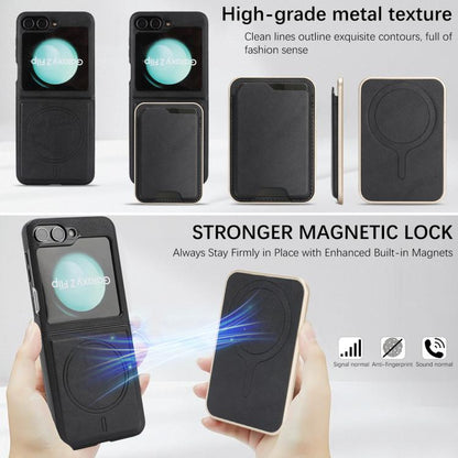 Kalebol Slim MagSafe Ring Magnetic Card Bag Side Sticker Leather Phone Case