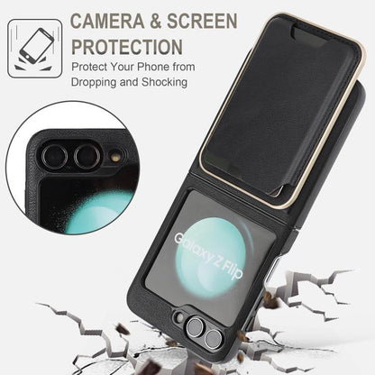 Kalebol Slim MagSafe Ring Magnetic Card Bag Side Sticker Leather Phone Case