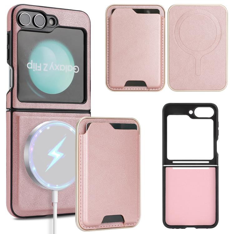 Kalebol Slim MagSafe Ring Magnetic Card Bag Side Sticker Leather Phone Case