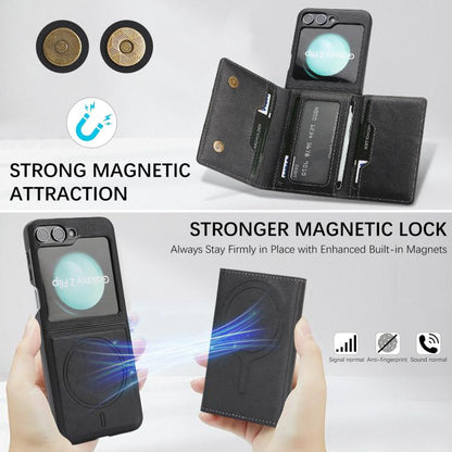 Kalebol Strong Magnetic MagSafe Tri-Fold Wallet Side Sticker Leather Phone Case
