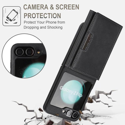 Kalebol Strong Magnetic MagSafe Tri-Fold Wallet Side Sticker Leather Phone Case