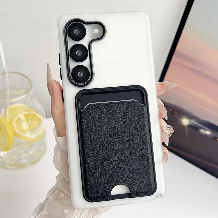 Leather Texture Card Bag Shockproof Phone Case