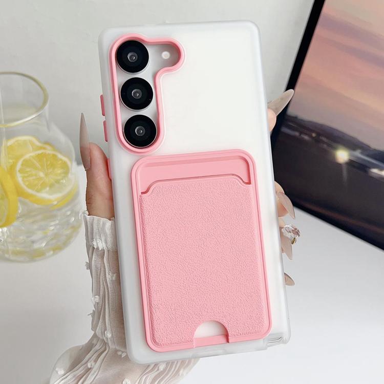 Leather Texture Card Bag Shockproof Phone Case