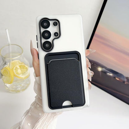 Leather Texture Card Bag Shockproof Phone Case