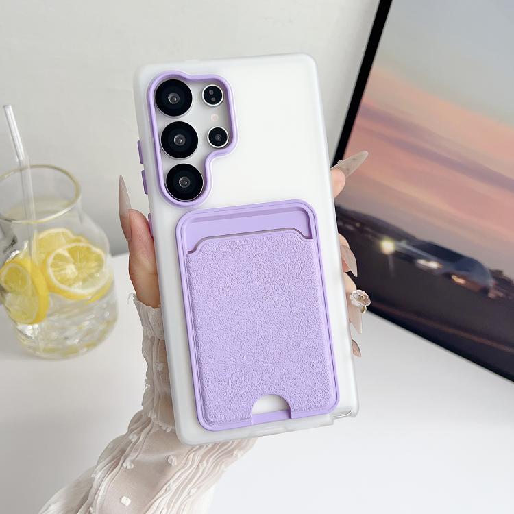 Leather Texture Card Bag Shockproof Phone Case