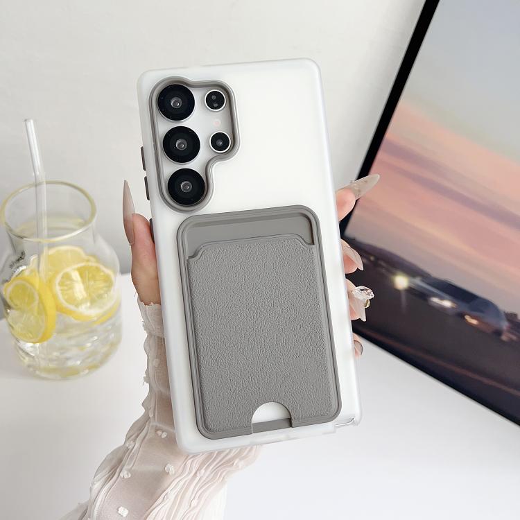 Leather Texture Card Bag Shockproof Phone Case