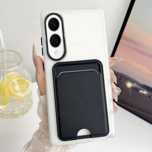 Leather Texture Card Bag Shockproof Phone Case