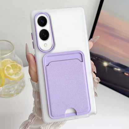 Leather Texture Card Bag Shockproof Phone Case