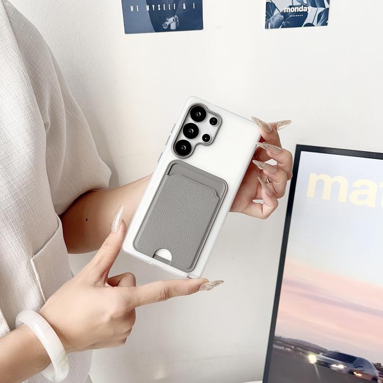 Leather Texture Card Bag Shockproof Phone Case