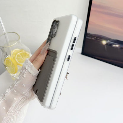 Leather Texture Card Bag Shockproof Phone Case