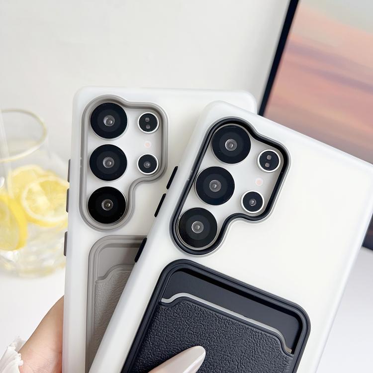 Leather Texture Card Bag Shockproof Phone Case