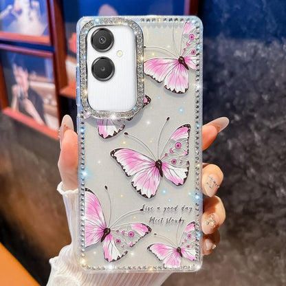Diamond Glitter Butterfly Pattern Shockproof Phone Case
