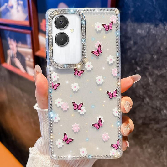 Diamond Glitter Butterfly Pattern Shockproof Phone Case