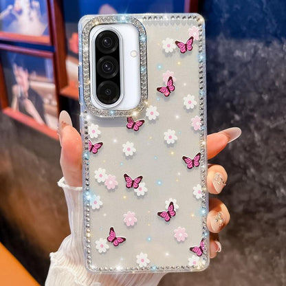 Diamond Glitter Butterfly Pattern Shockproof Phone Case