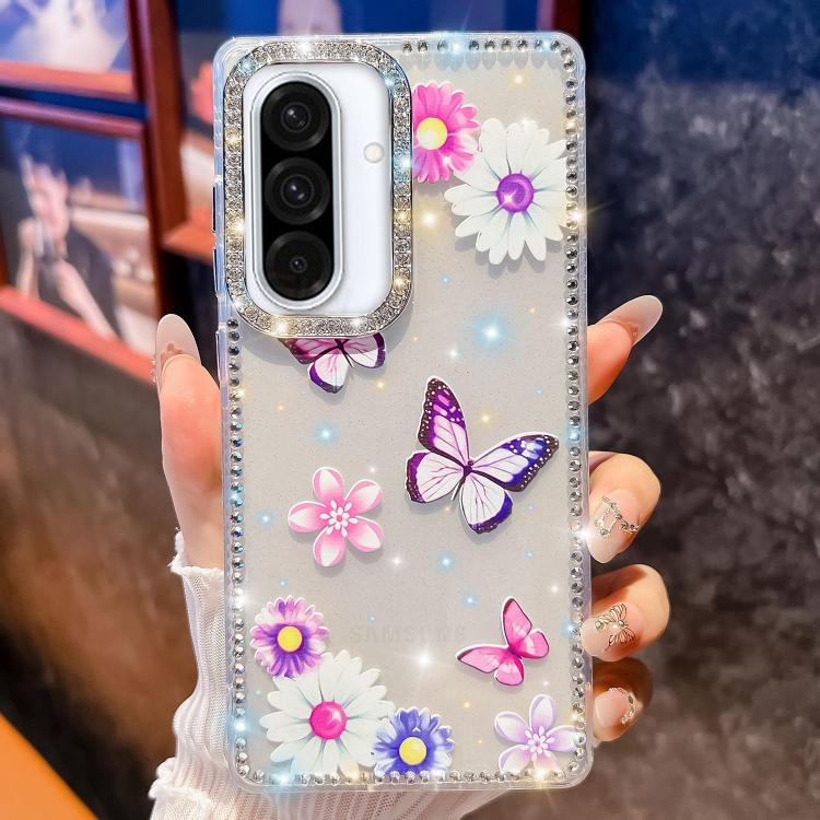 Diamond Glitter Butterfly Pattern Shockproof Phone Case
