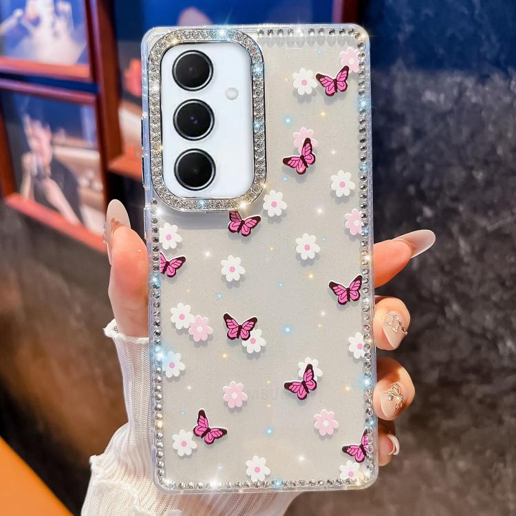 Diamond Glitter Butterfly Pattern Shockproof Phone Case