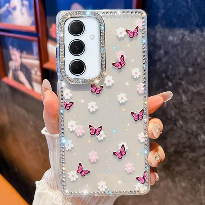 Diamond Glitter Butterfly Pattern Shockproof Phone Case