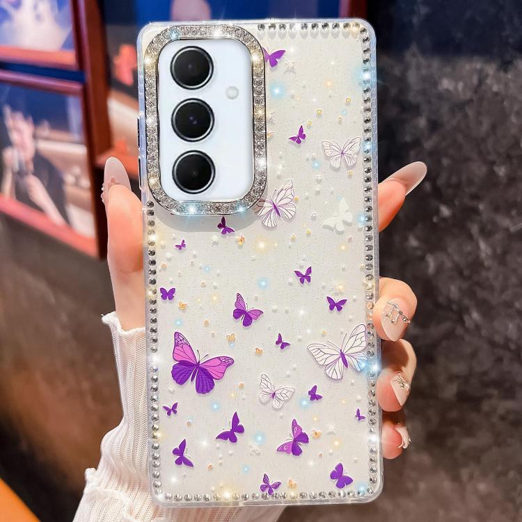 Diamond Glitter Butterfly Pattern Shockproof Phone Case