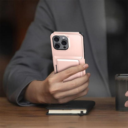 Kalebol Flip Card Wallet Holder Shockproof Phone Case