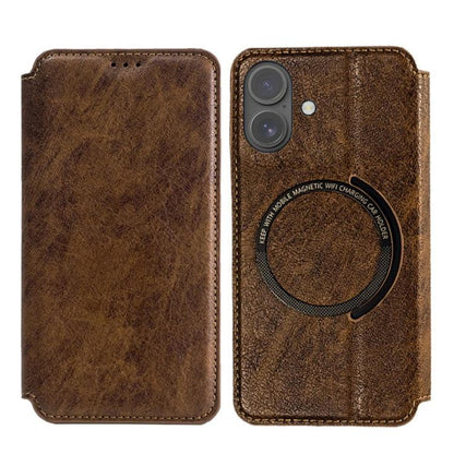 Kalebol Flip Card Slot MagSafe Leather Phone Case