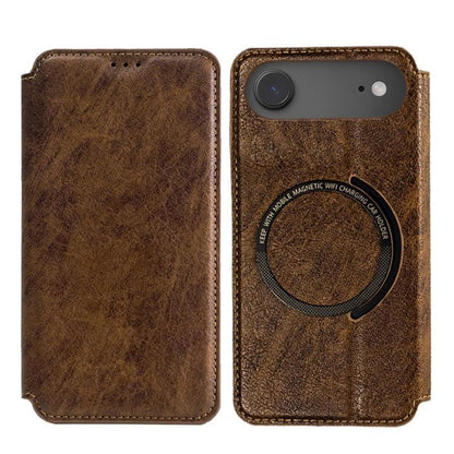 Kalebol Flip Card Slot MagSafe Leather Phone Case