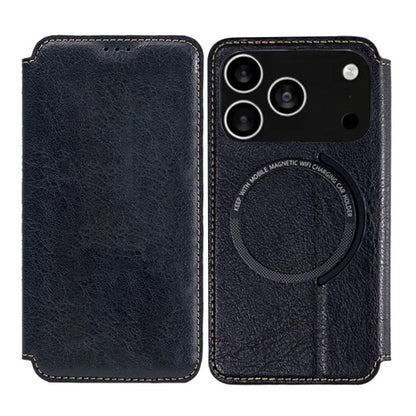 Kalebol Flip Card Slot MagSafe Leather Phone Case